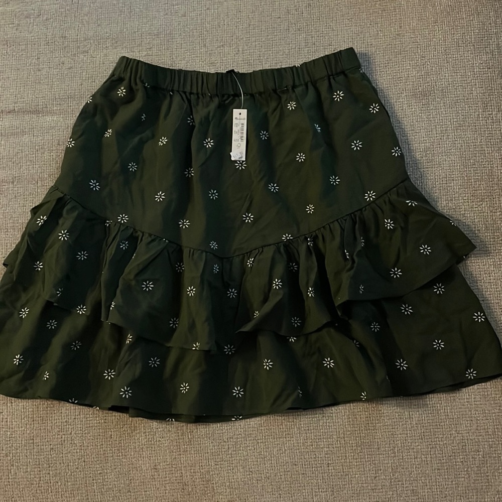 NWT Madewell Floral Skirt